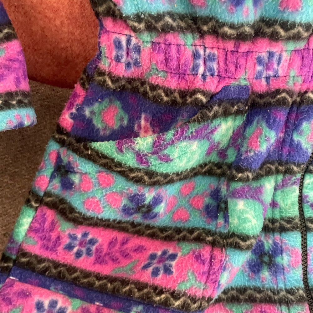 Colorful Kids Fleece Jacket - Picture 2 of 7